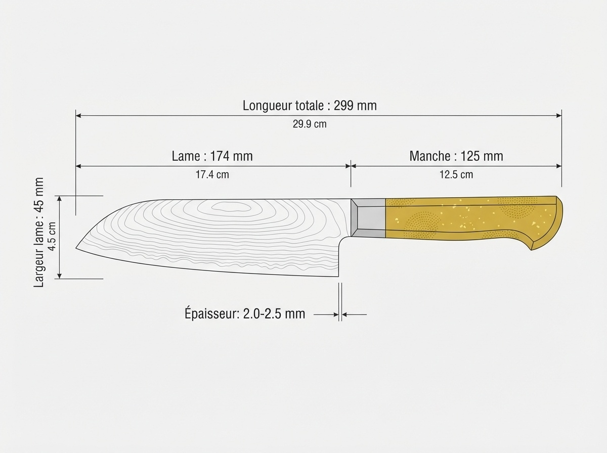 Santoku - Collection Kinari