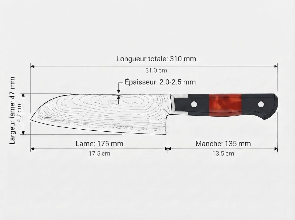 Santoku - Collection Kaminari