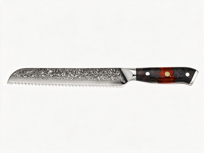 Set 3 Couteaux japonais kaminari - Santoku , Chef , Couteau à Pain