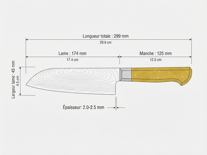 Santoku - Collection Kinari