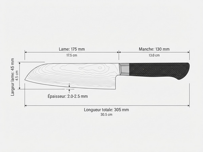 Santoku - Collection Sumi