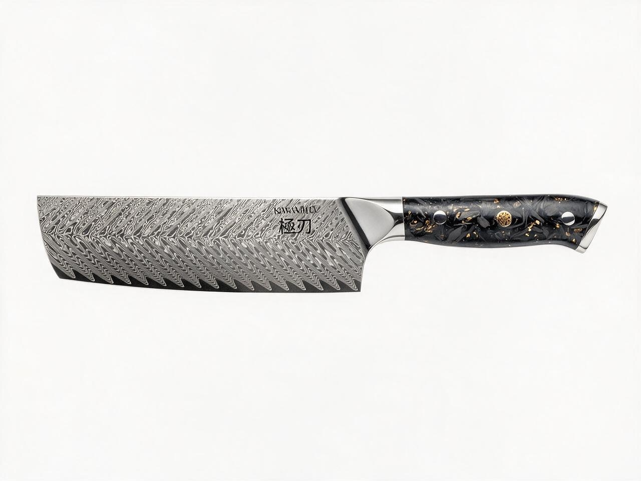Set 3 Couteaux japonais sumi - Santoku , Nakiri , Chef